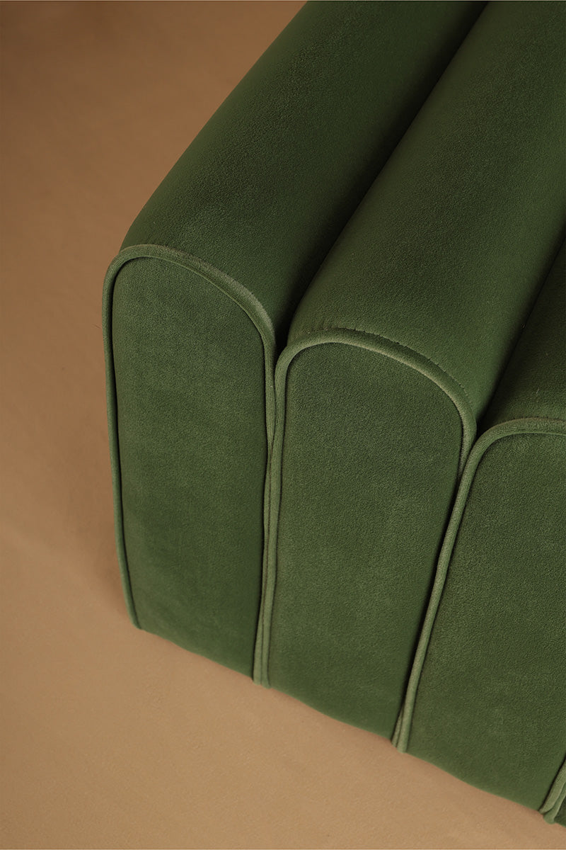 PUFF FABRIC LUCIA GREEN