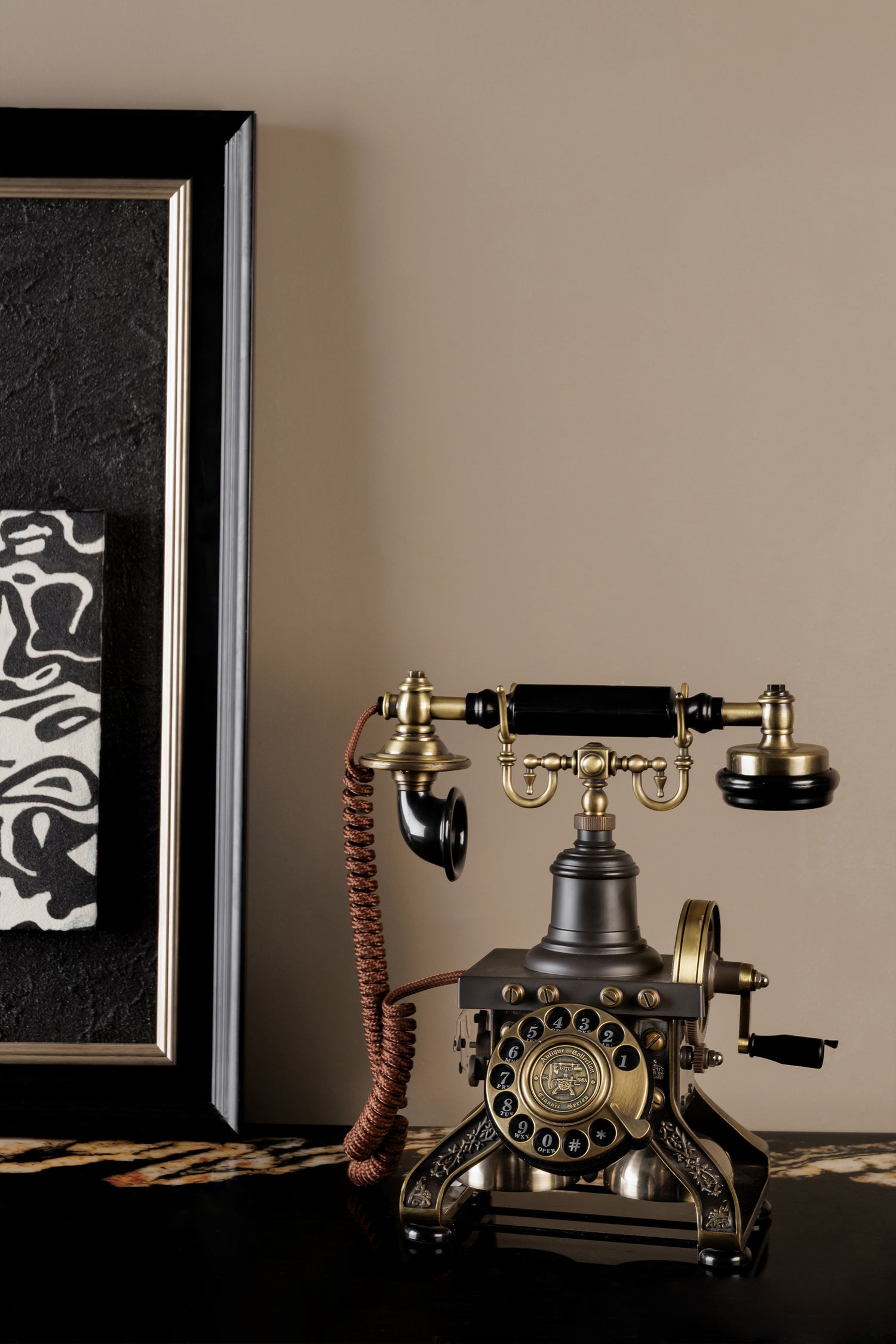 Antico Telephone Decor Accent