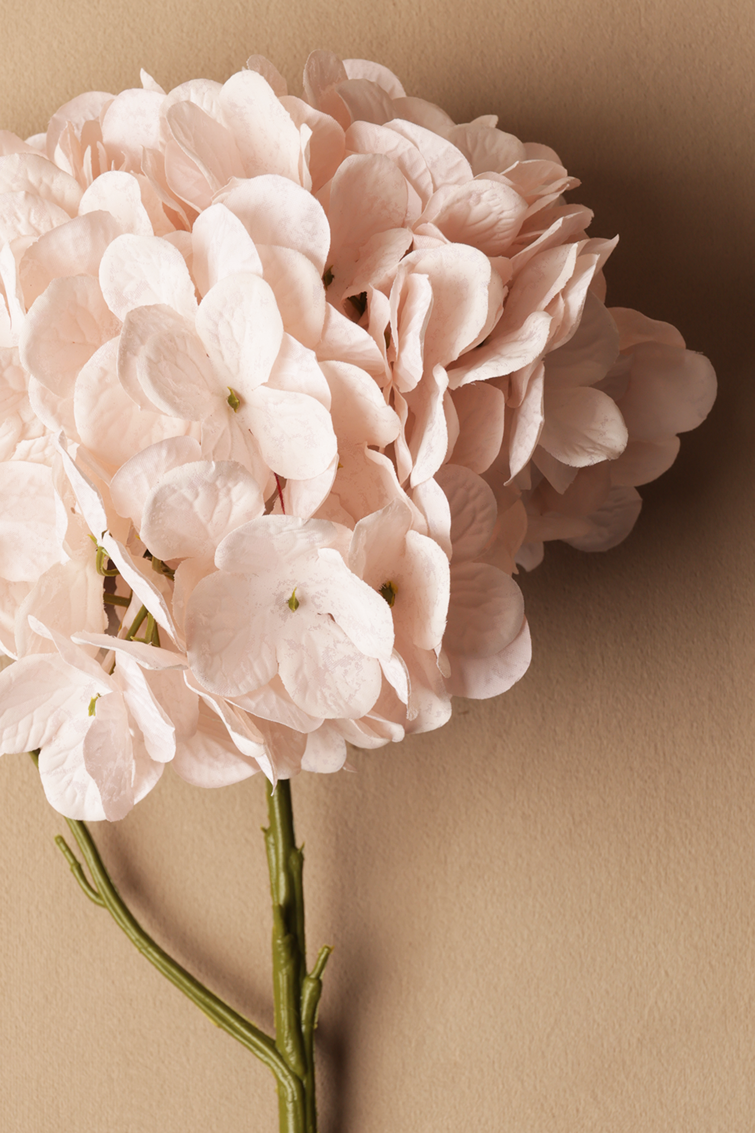 Hydrangea Single Artifical Silk Stem (011)
