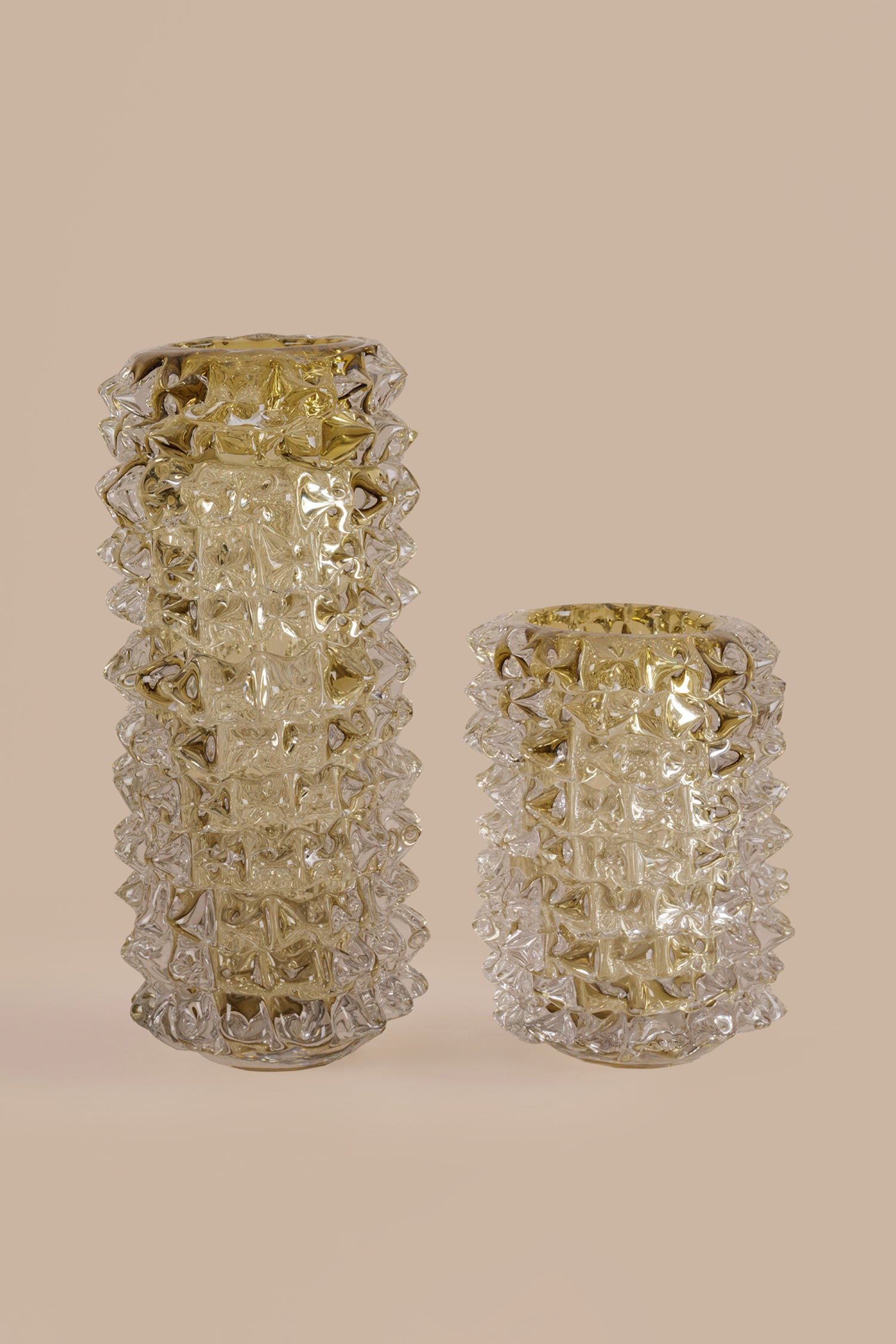 Orzia Golden Glassware Vase - S