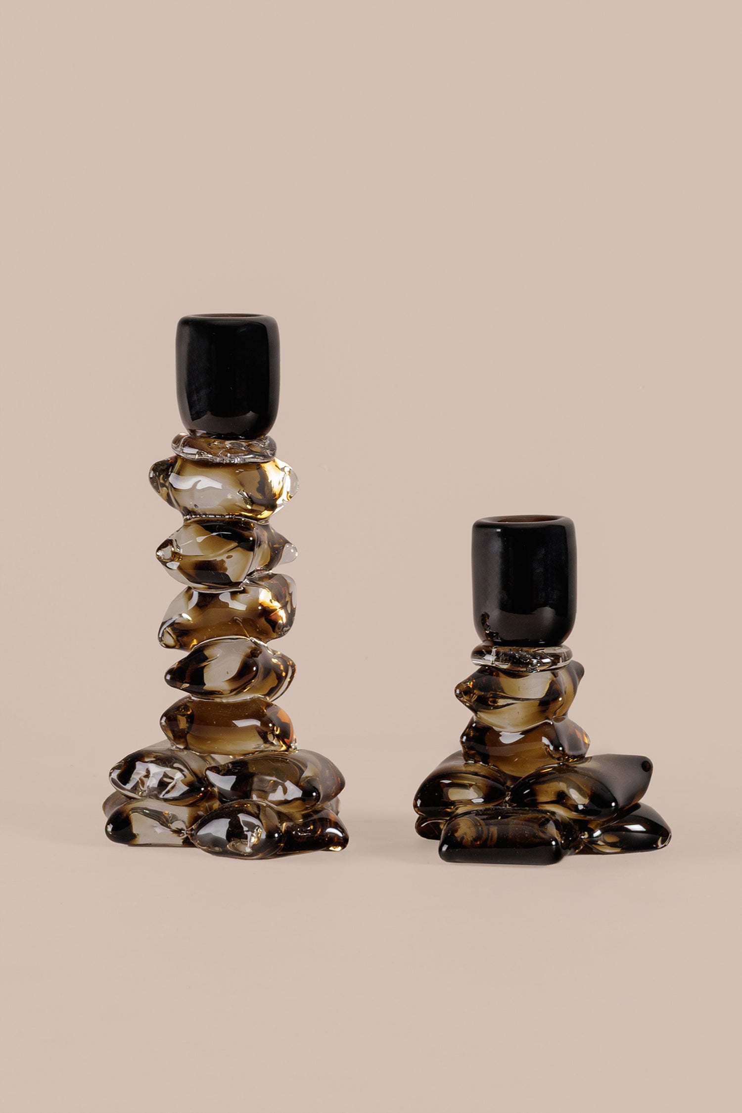 Cuscini di Luce Black Candle Holder - A