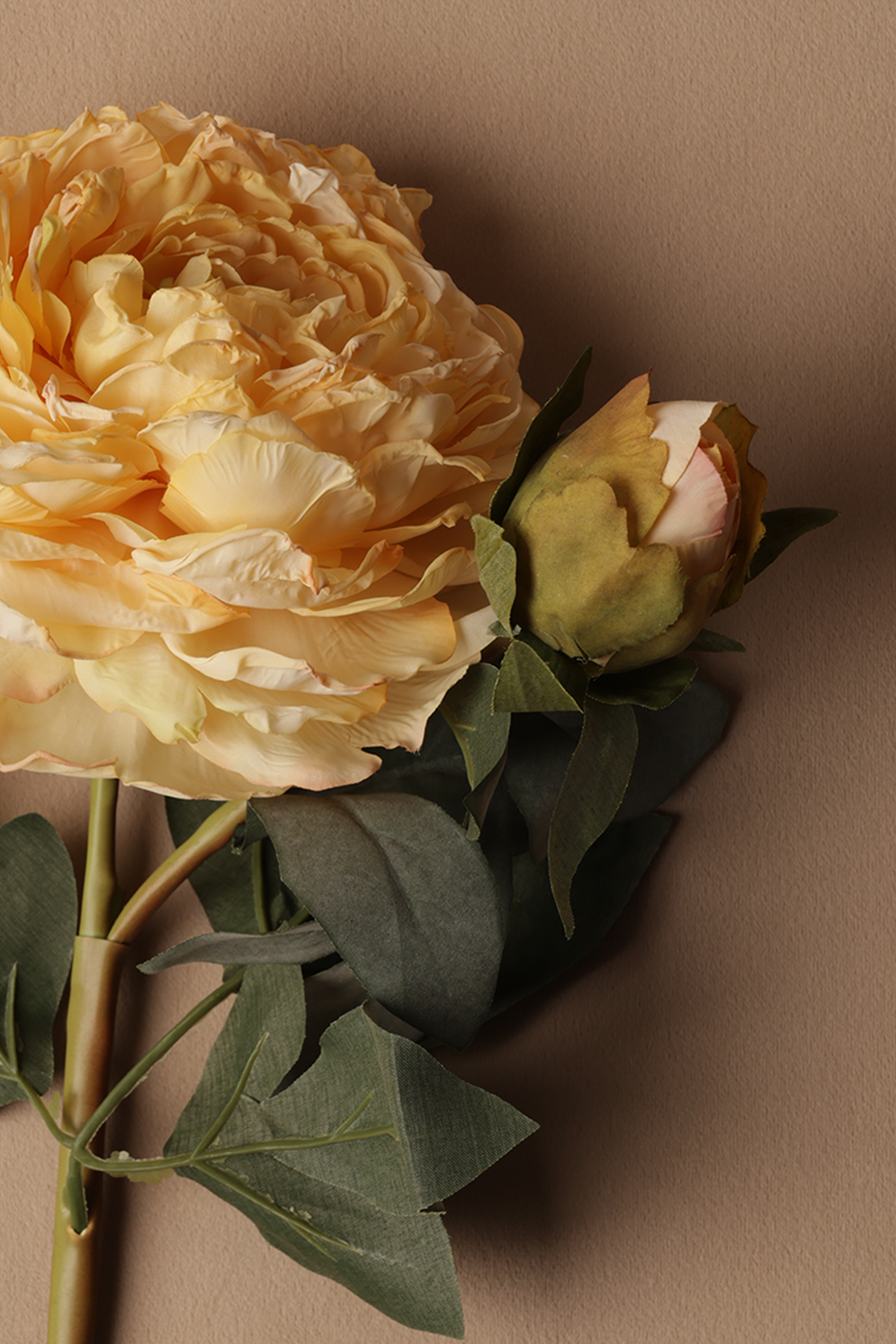 Multi-Bloom Peony Artificial Stem