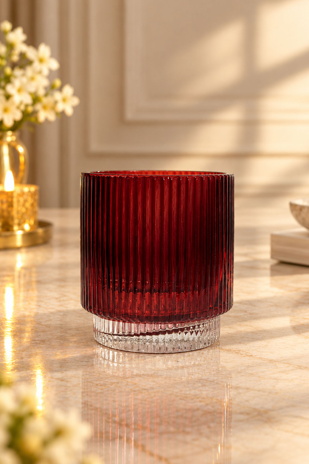 Pure Axis Translucent Vase - Small