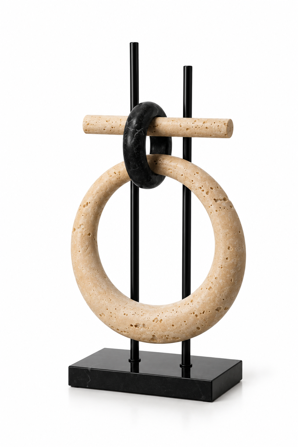 Eclipse Loop Abstract Sculpture