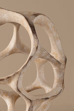 Modern abstract hollow vase with organic design