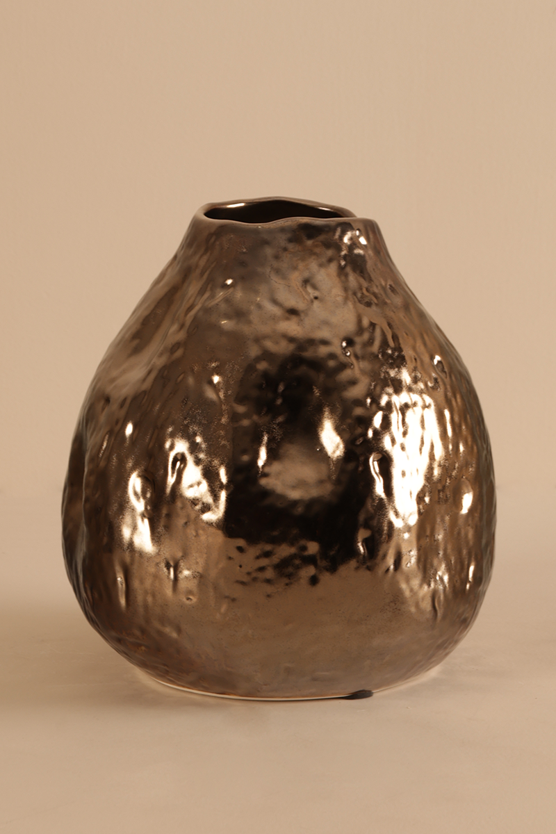 BronzeRoot Textured Floor Vase - S