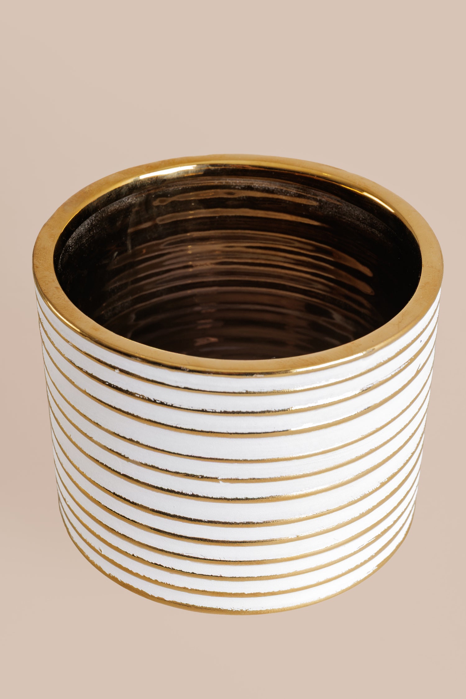 Casa Rings White Vase - L