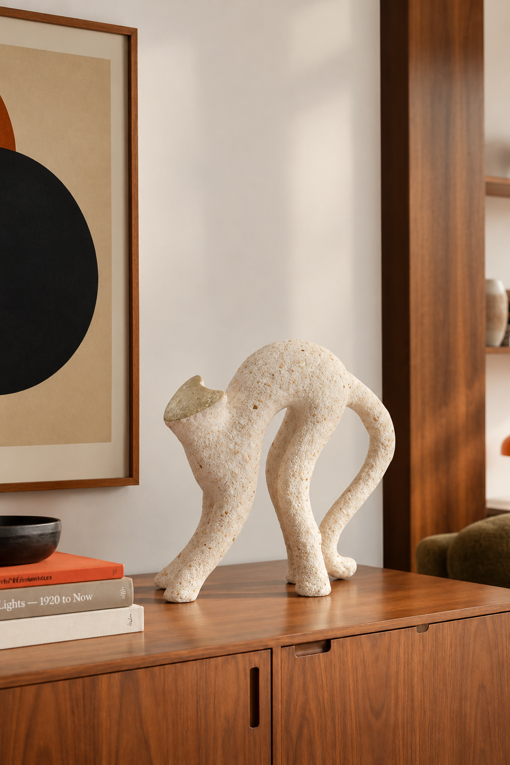 Abstract Giraffe Decorative Sculpture