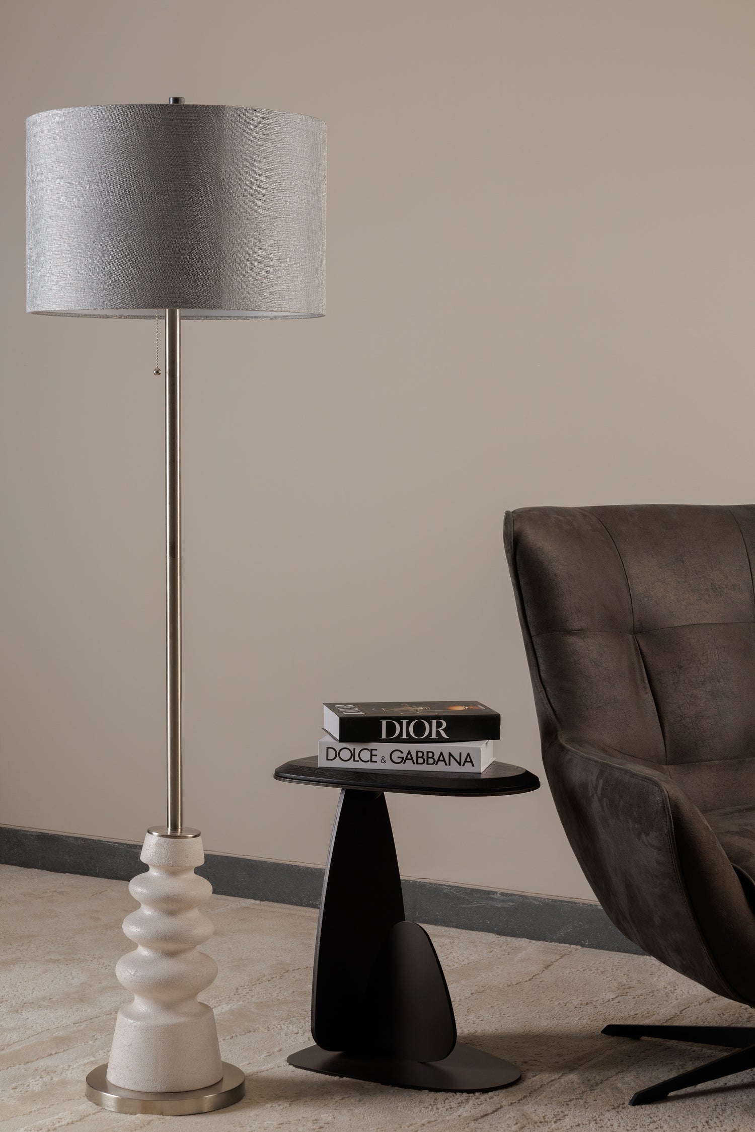 Peres White Floor Lamp