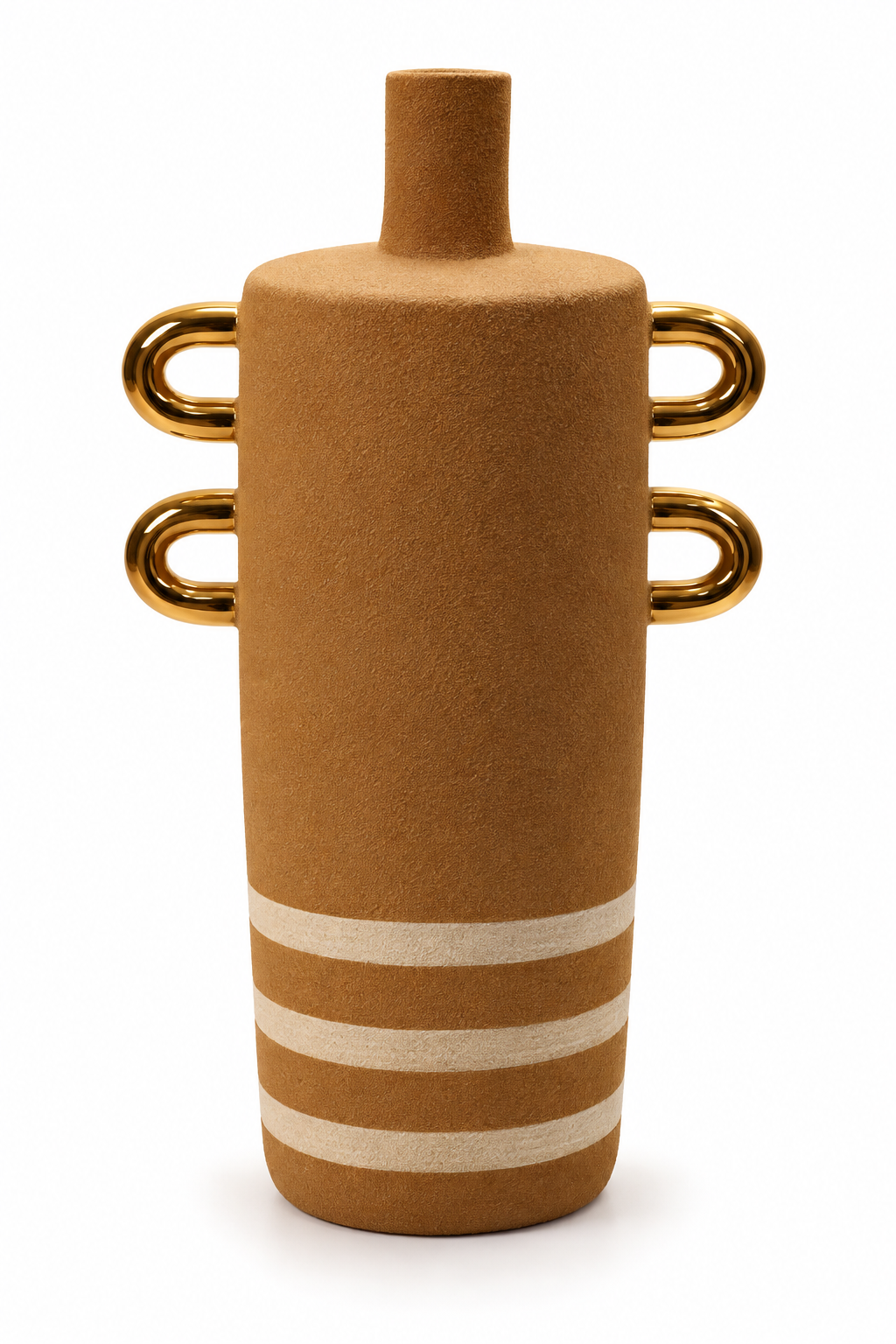 Sculptural Handle Vase