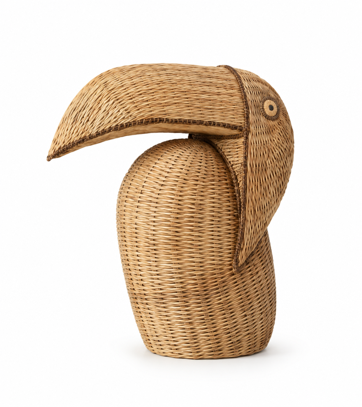 Woven Toucan Sculpture