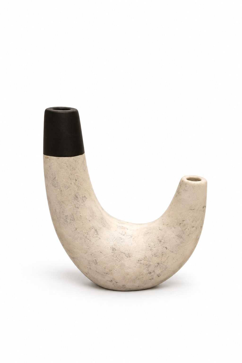 Alabaster Arc Sculptural Accent
