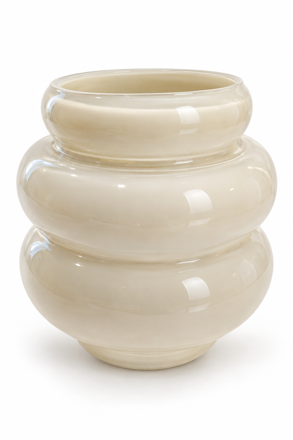 Lustre Layered Ceramic Vase