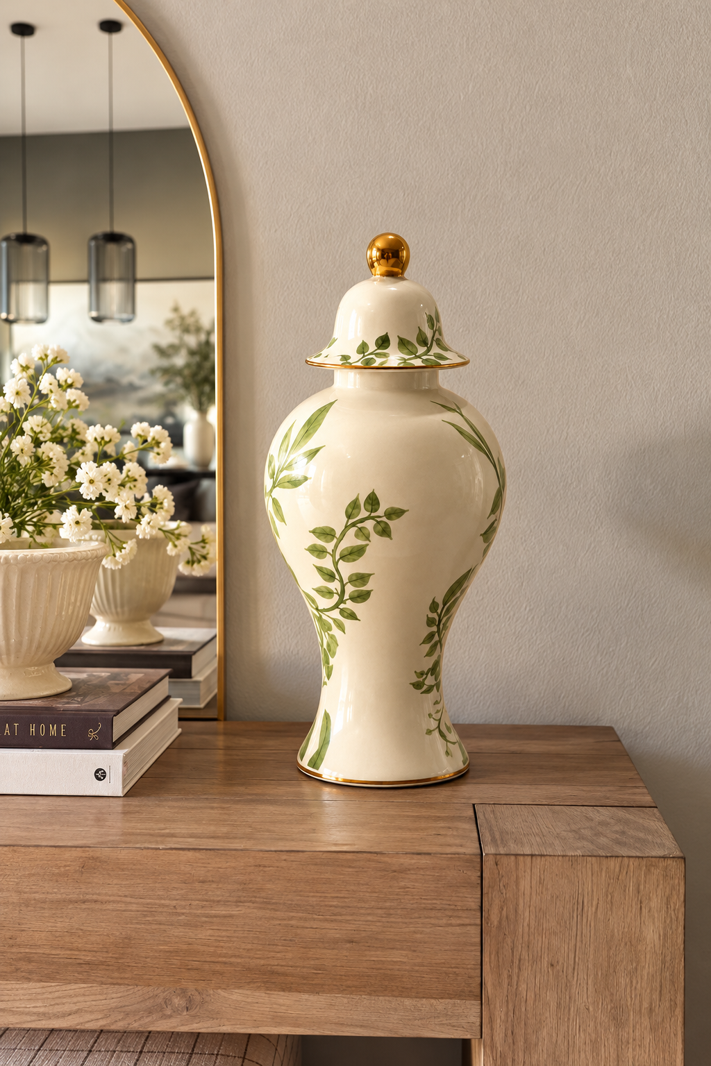 Botanical Ivory Ginger Jar
