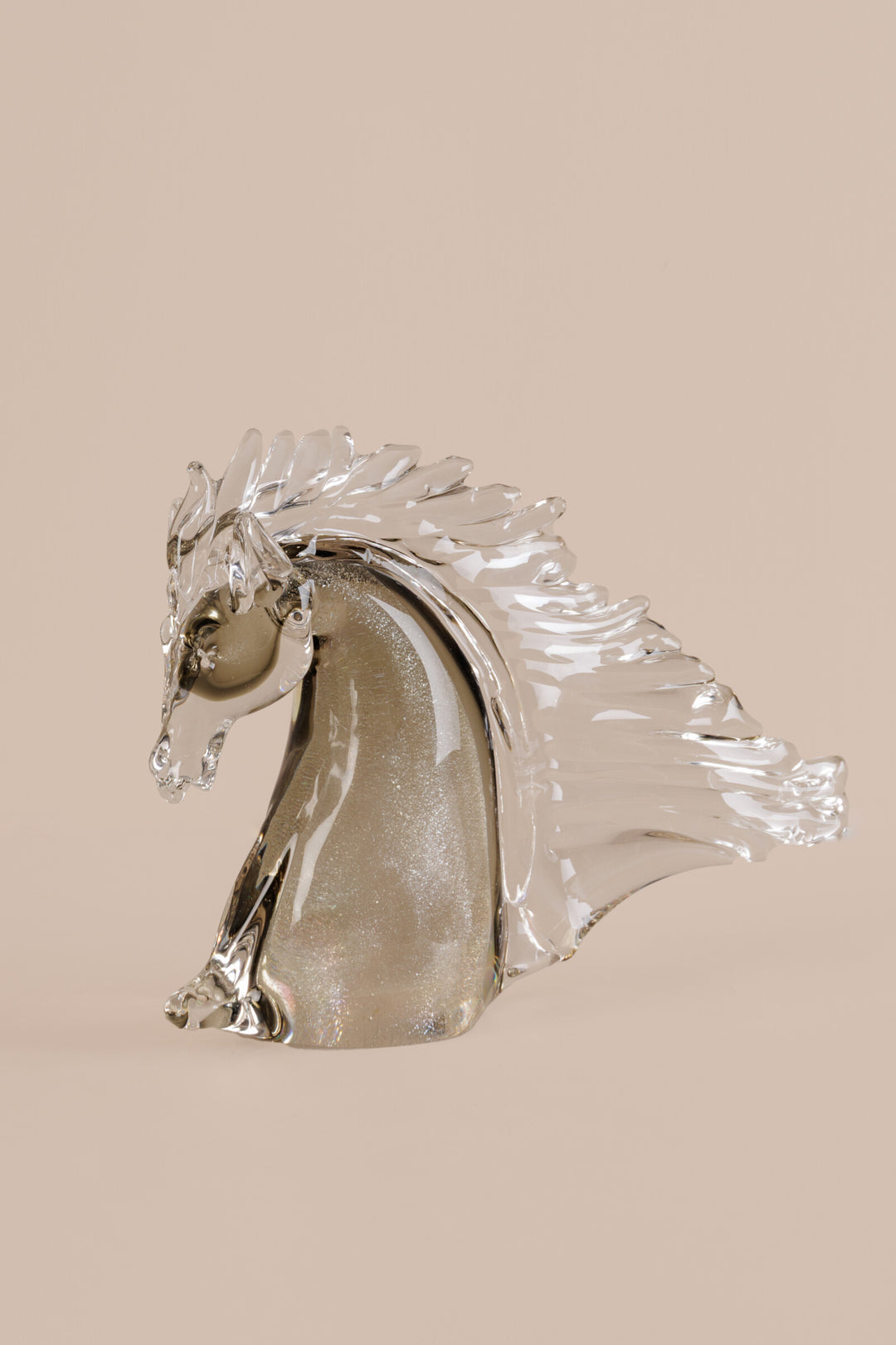 Bruno White Crystel Bookend