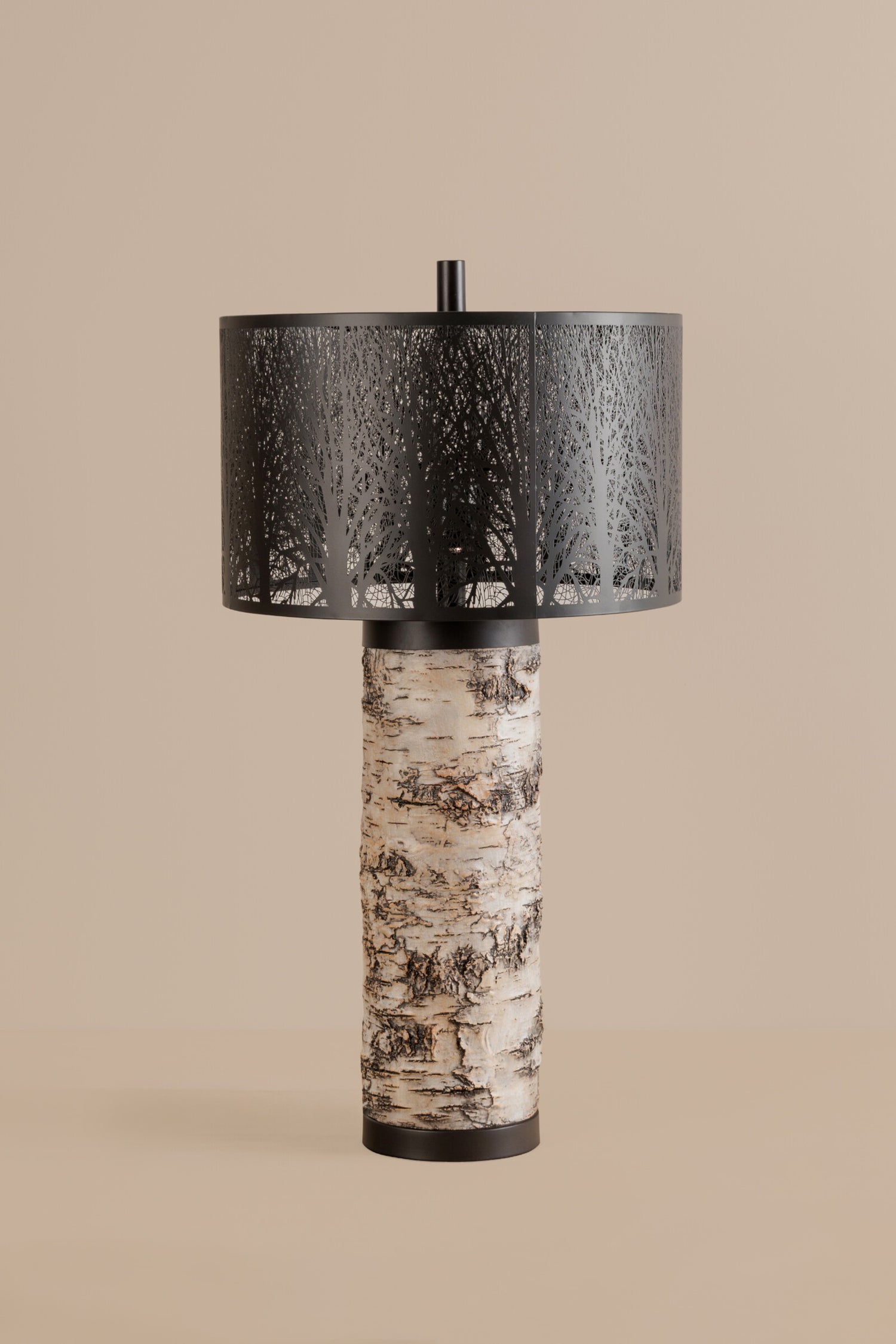Morris Resin & Metal Table Lamp - A