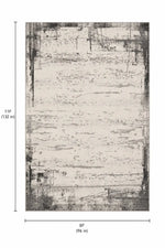 A rectangular rug or mat shown on a white background with dimension labels: 11F (132 in) tall on the left and 8F (96 in) wide at the bottom.