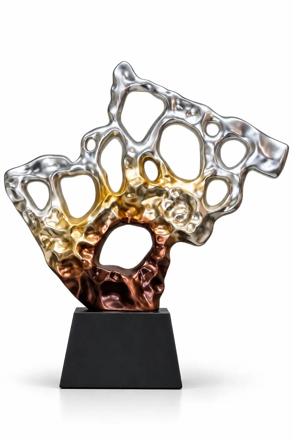 Aurora Molten Metal Sculpture