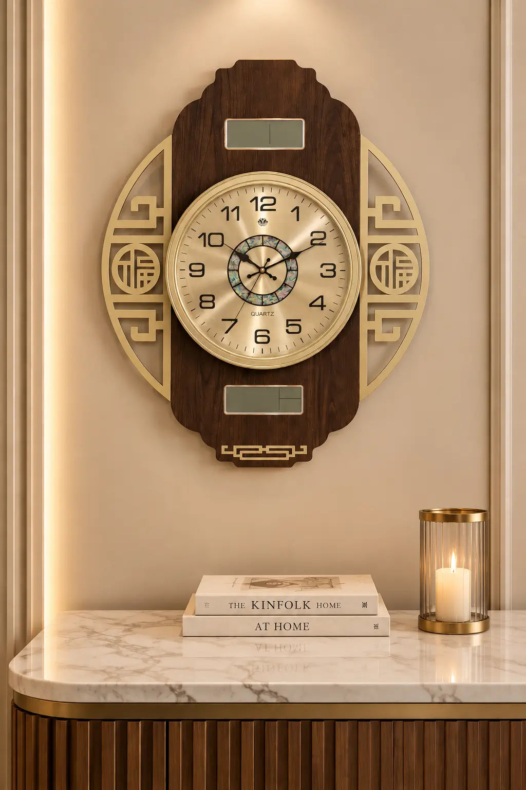 Heritage Elegance Decorative Wall Clock