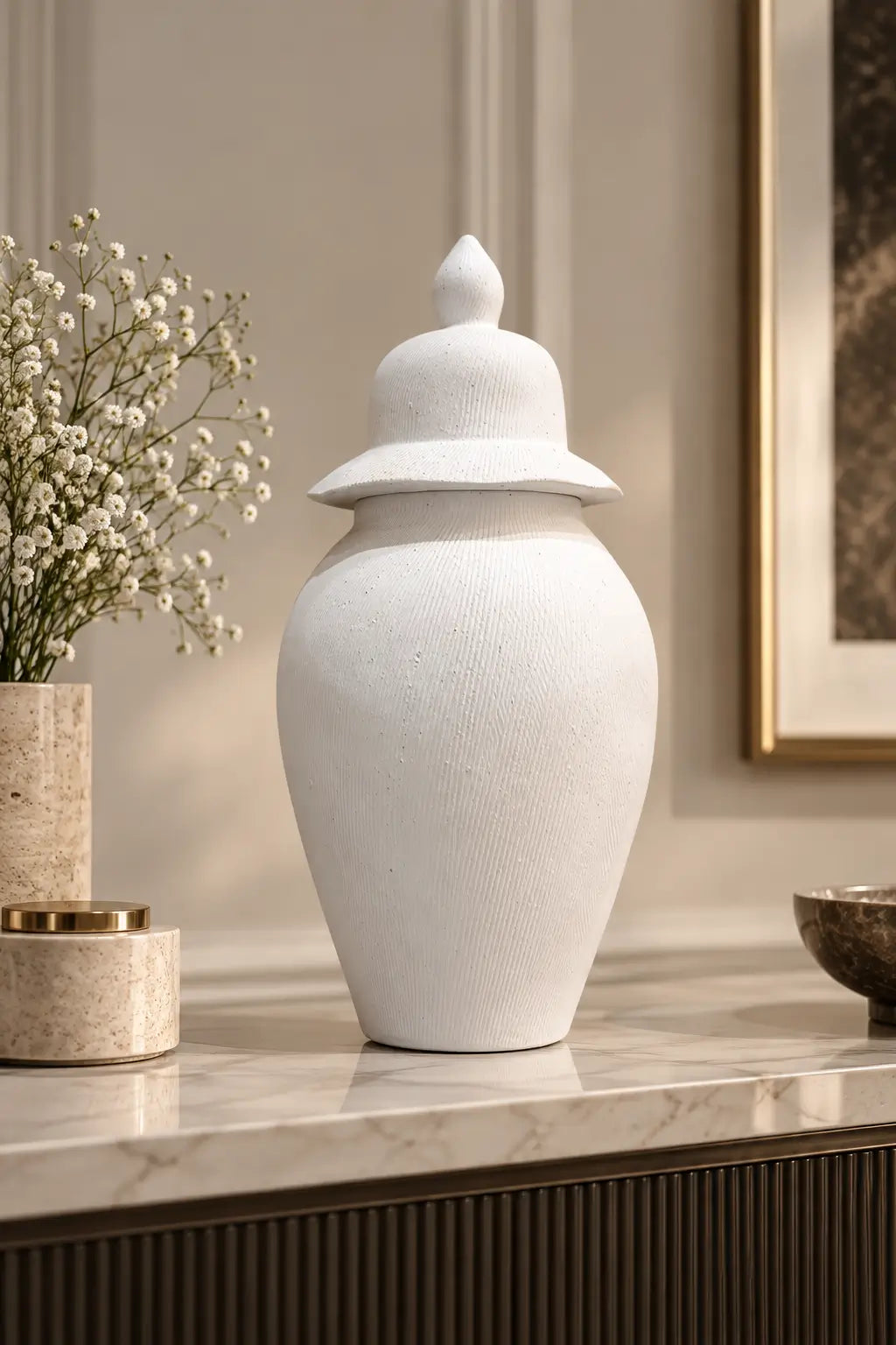 Heritage Urn Ceramic Vase