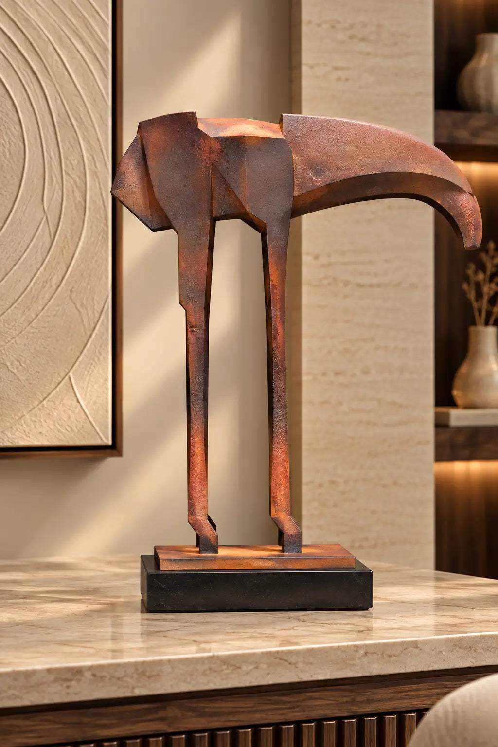 Arcstride Abstract Horse Sculpture