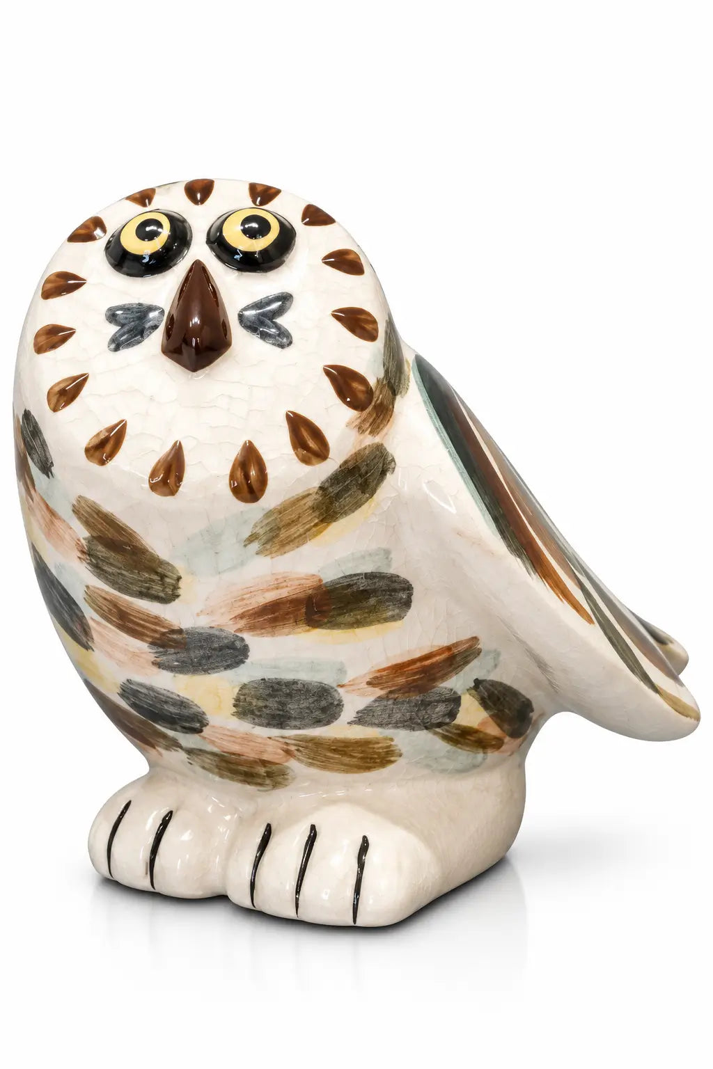 Woodland Owl Ceramic Figurine
