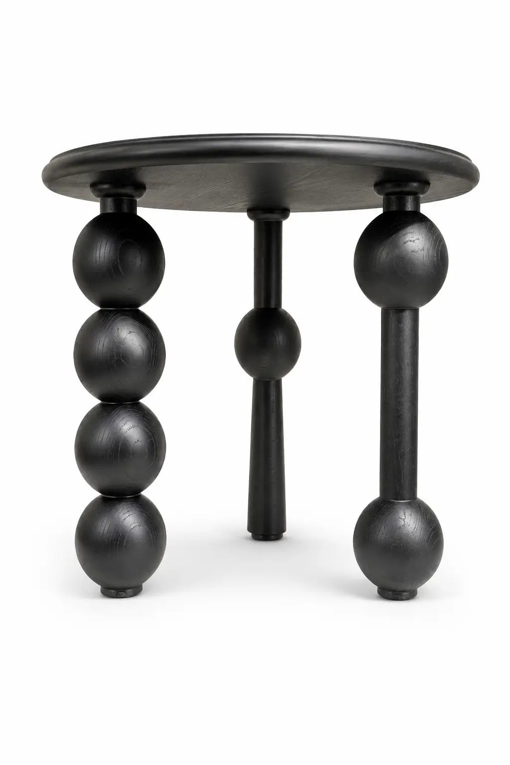 Noir Orb Accent Side Table
