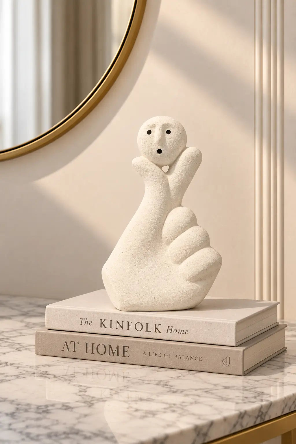 Serenity Embrace Abstract Figurine