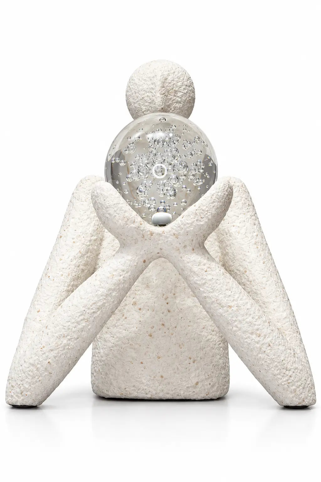 Celestial Guardian Crystal Sculpture