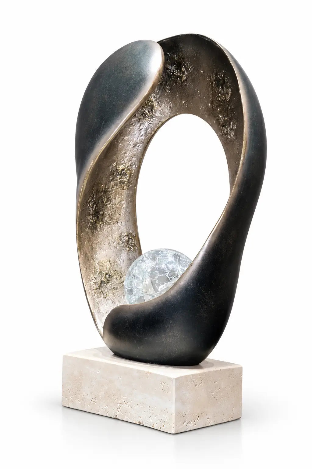 Eclipse Aura Abstract Sculpture