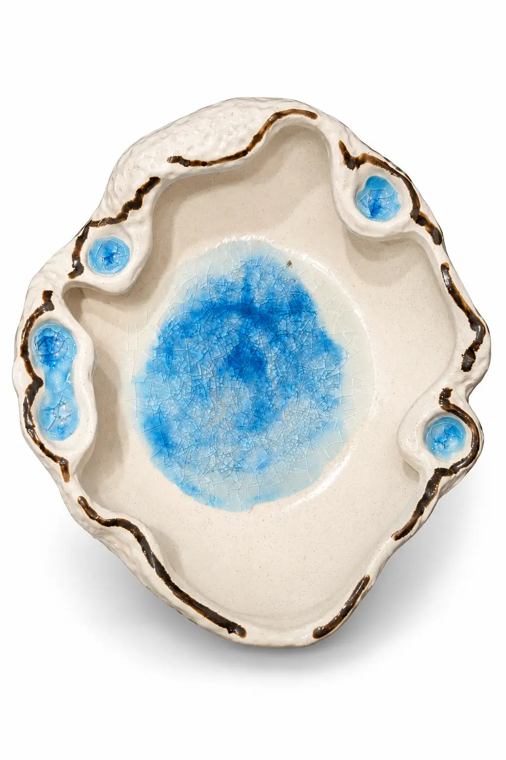 Azure Reef Artisan Bowl