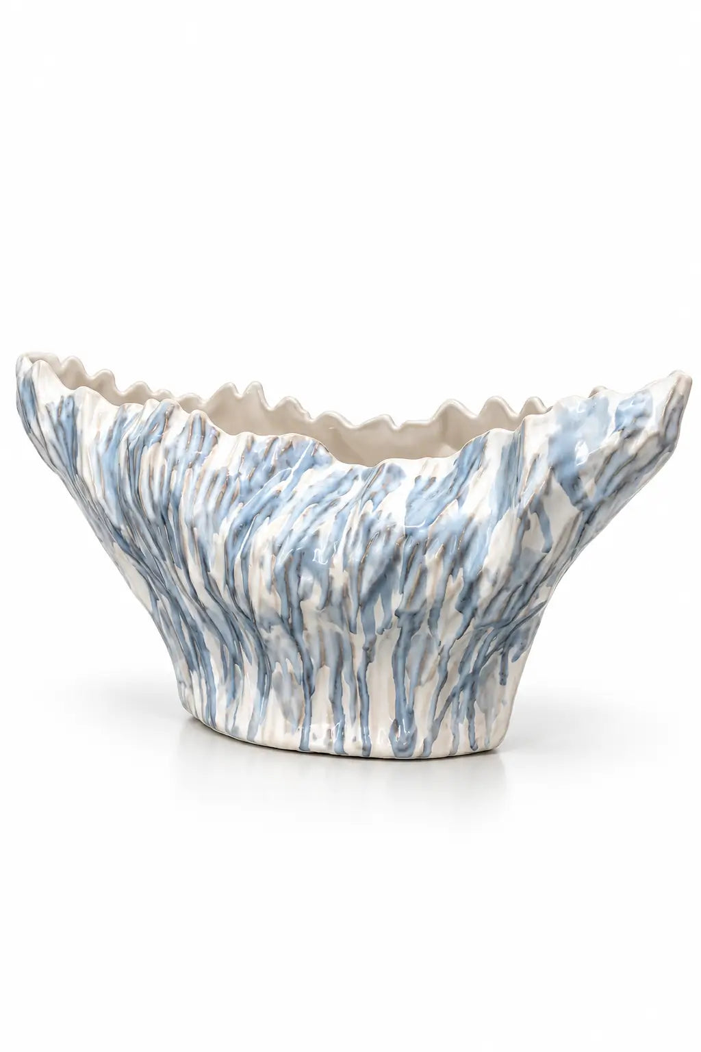 Glacial Cascade Decorative Bowl
