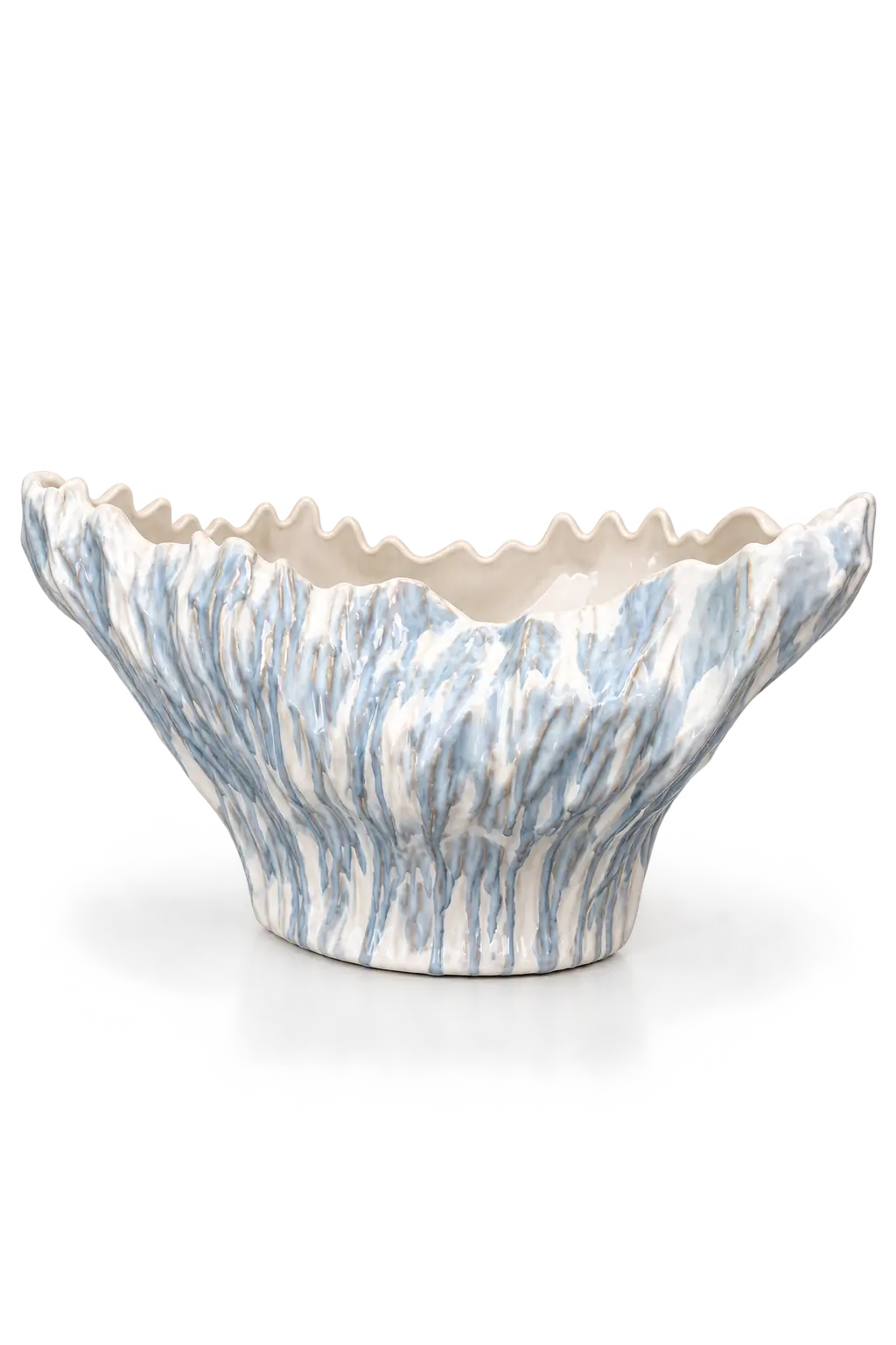 Glacial Cascade Decorative Bowl