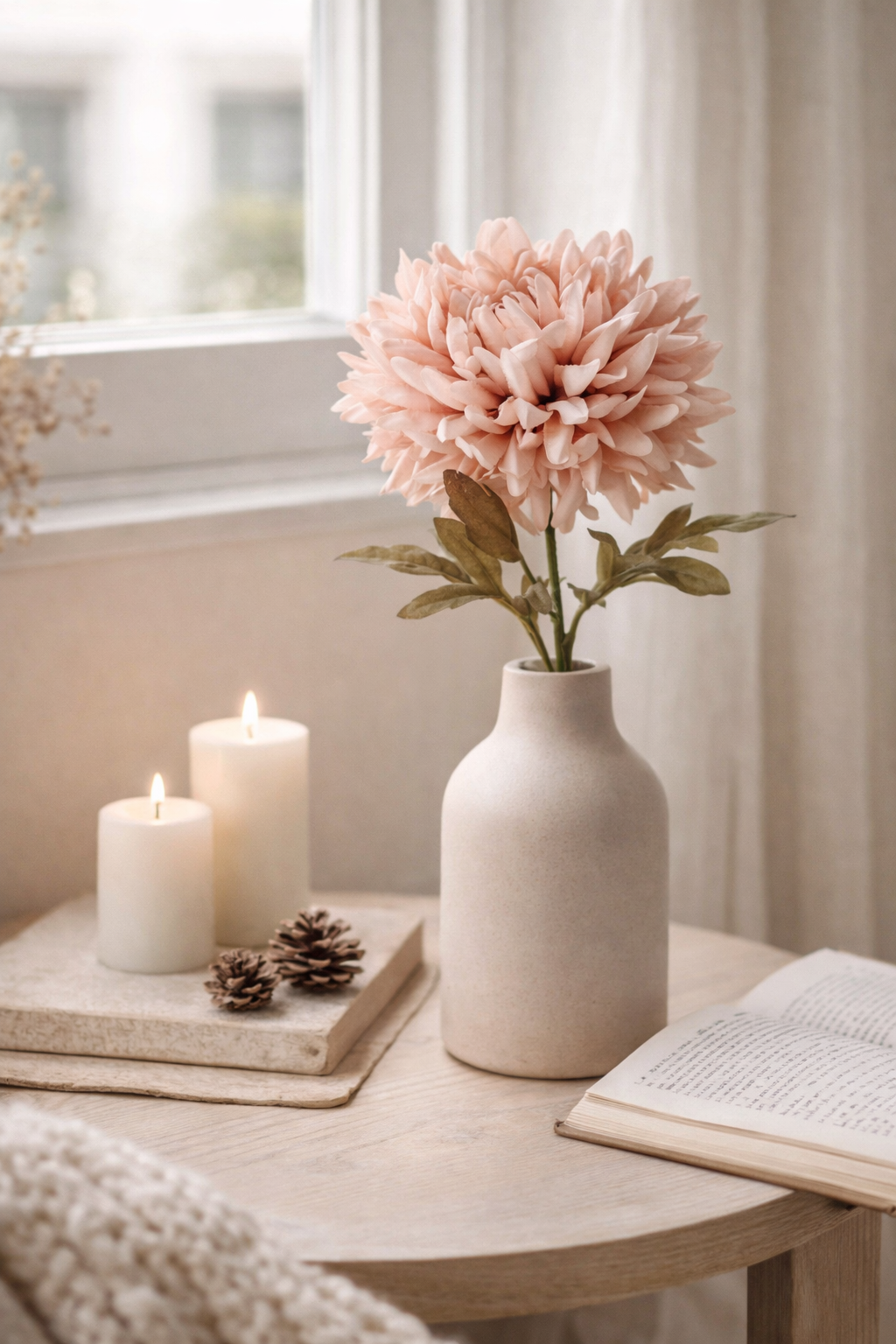 Chrysanthemum Artificial Stem (035) - Rococo Milano