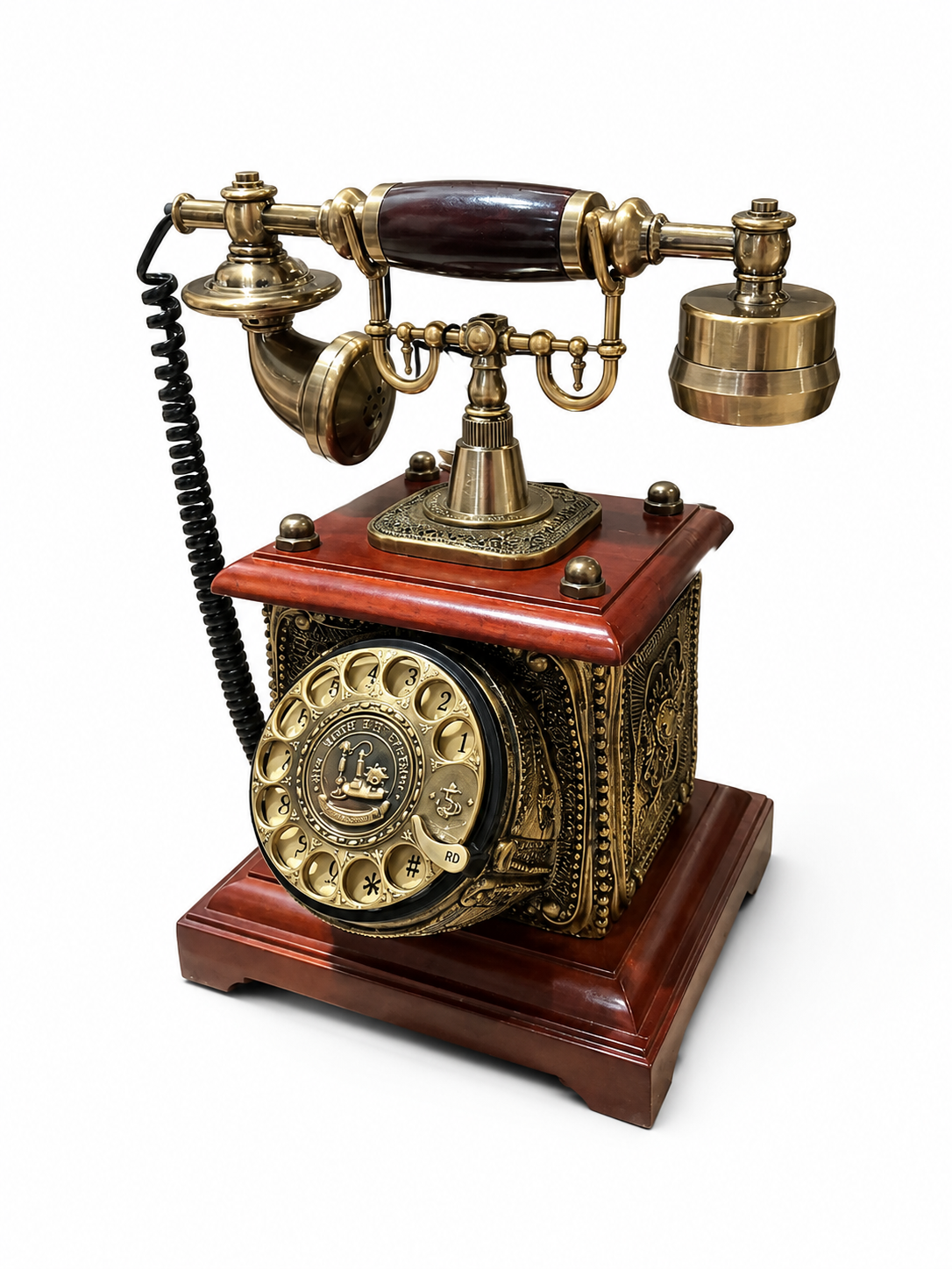 Vintage Royale Telephone Decor Accent
