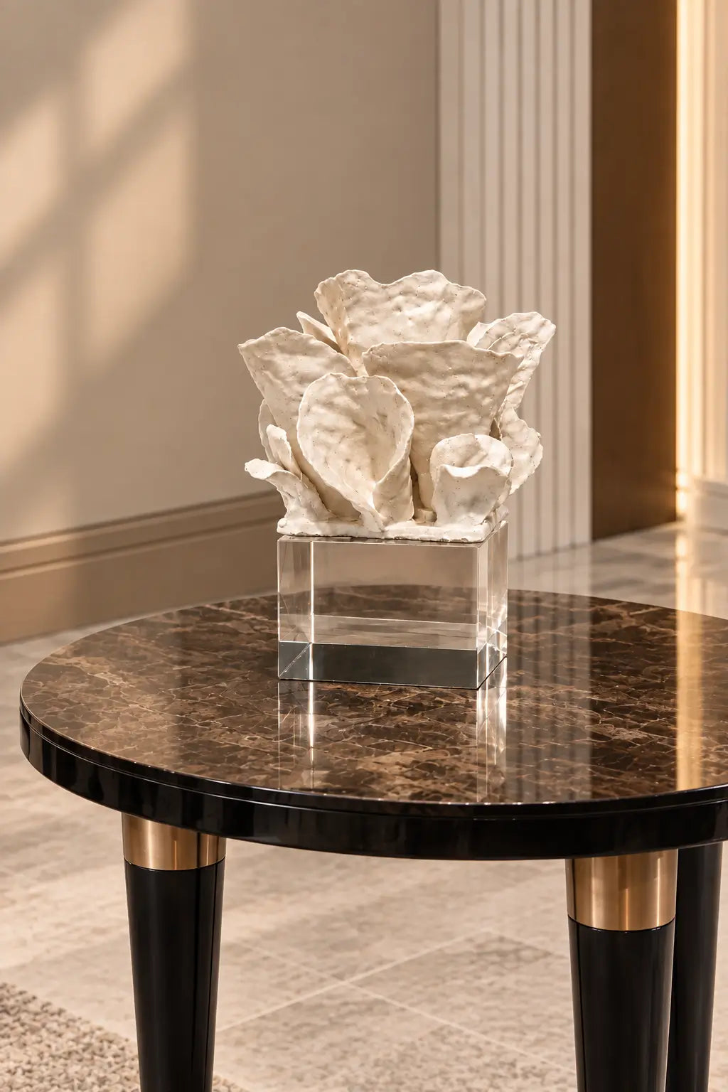 Ethereal Bloom Floral Sculpture
