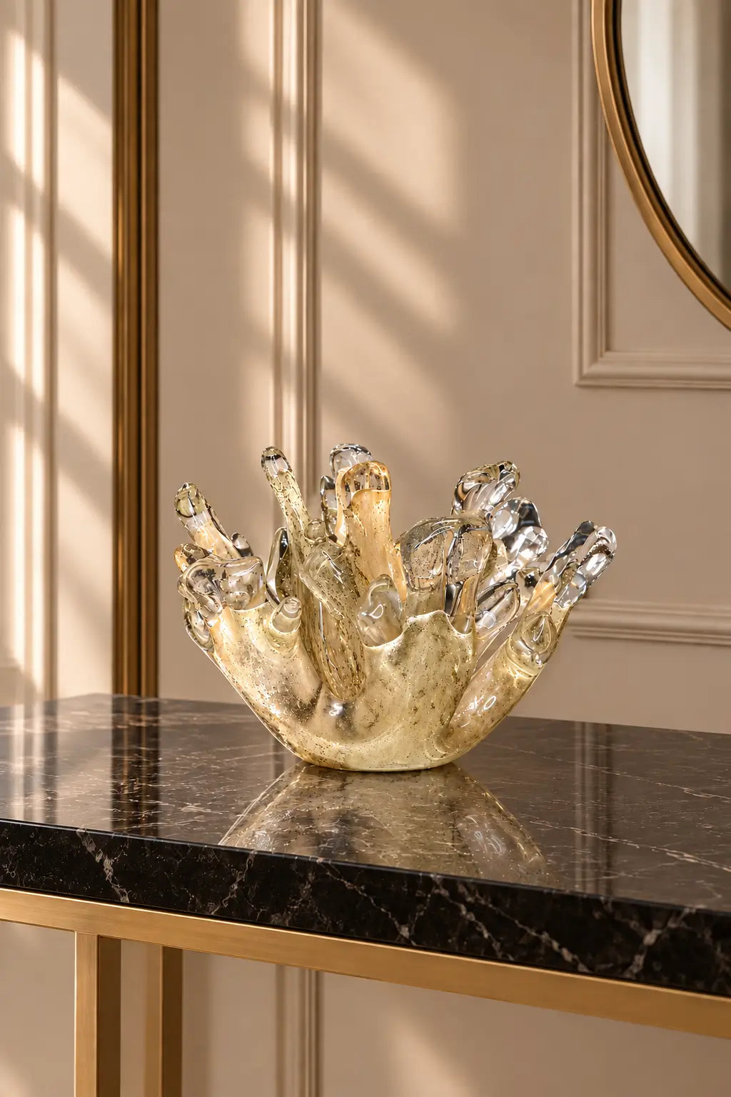 Crystal Reef Glass Bowl