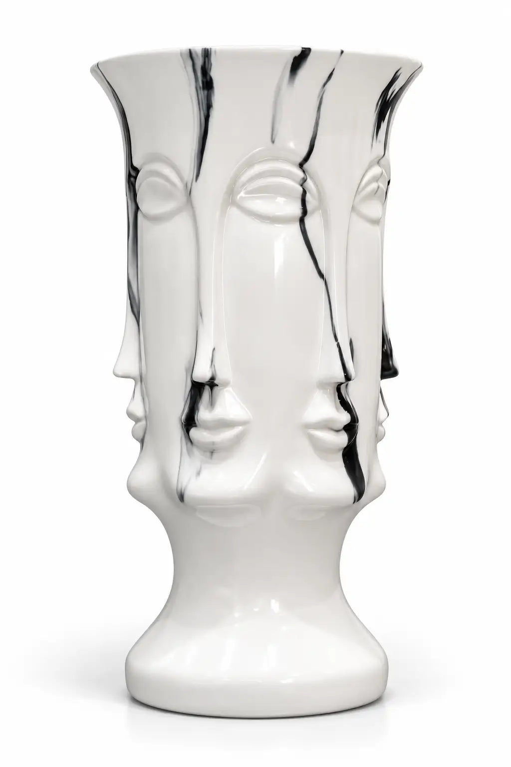 Elysian Faces Artistic Vase