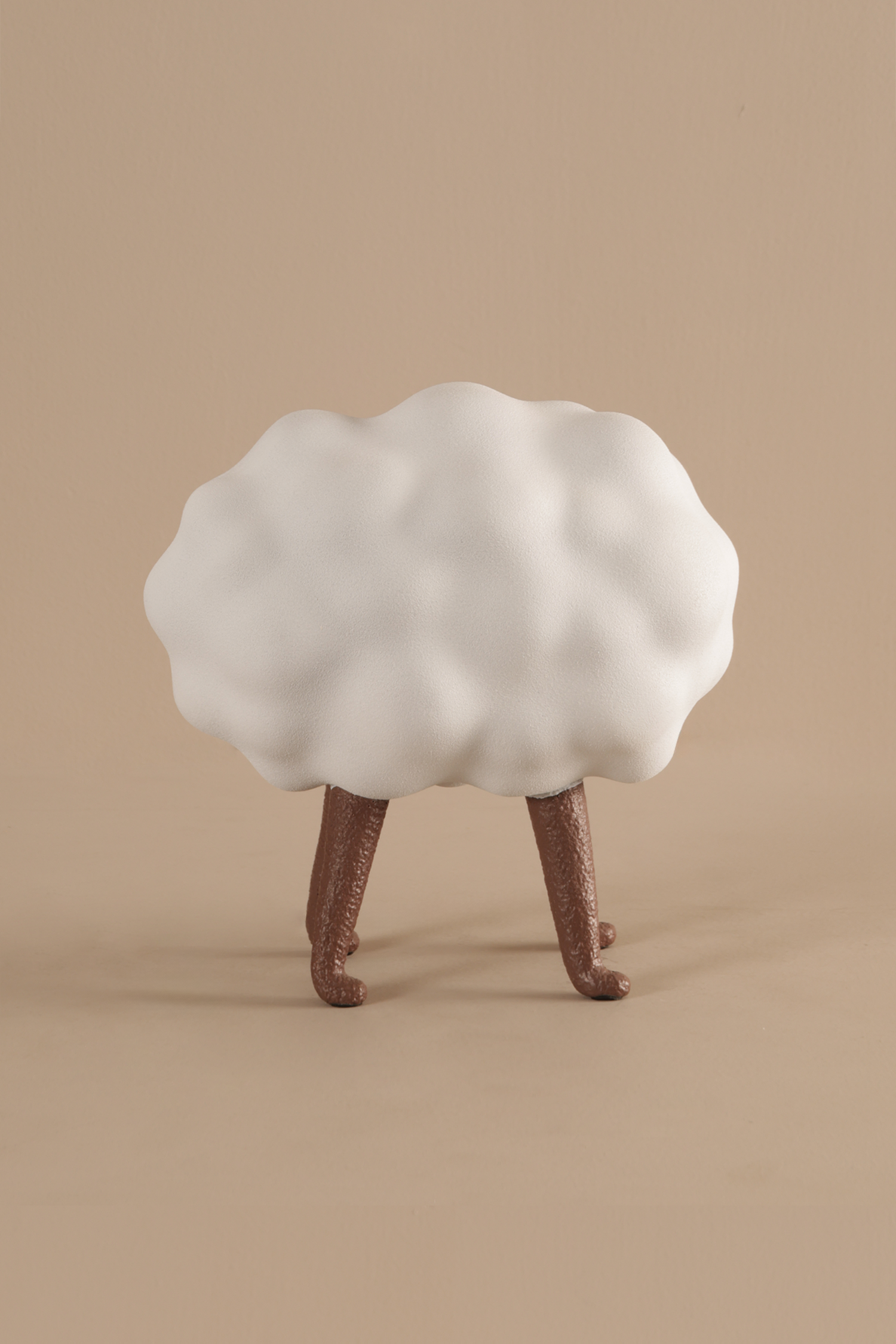 Curly Sheep White Decor