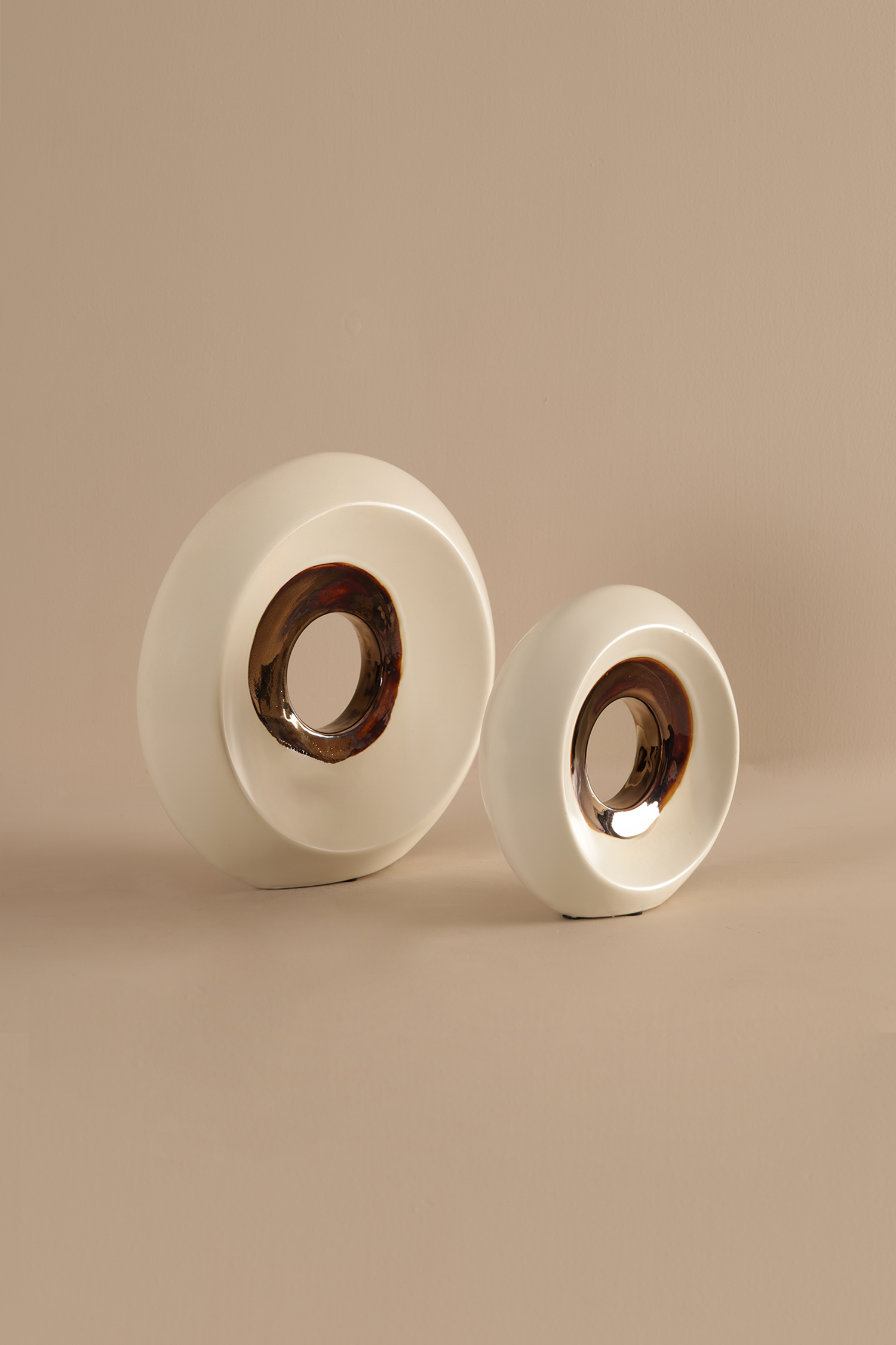 Cavey White Sculpture - A