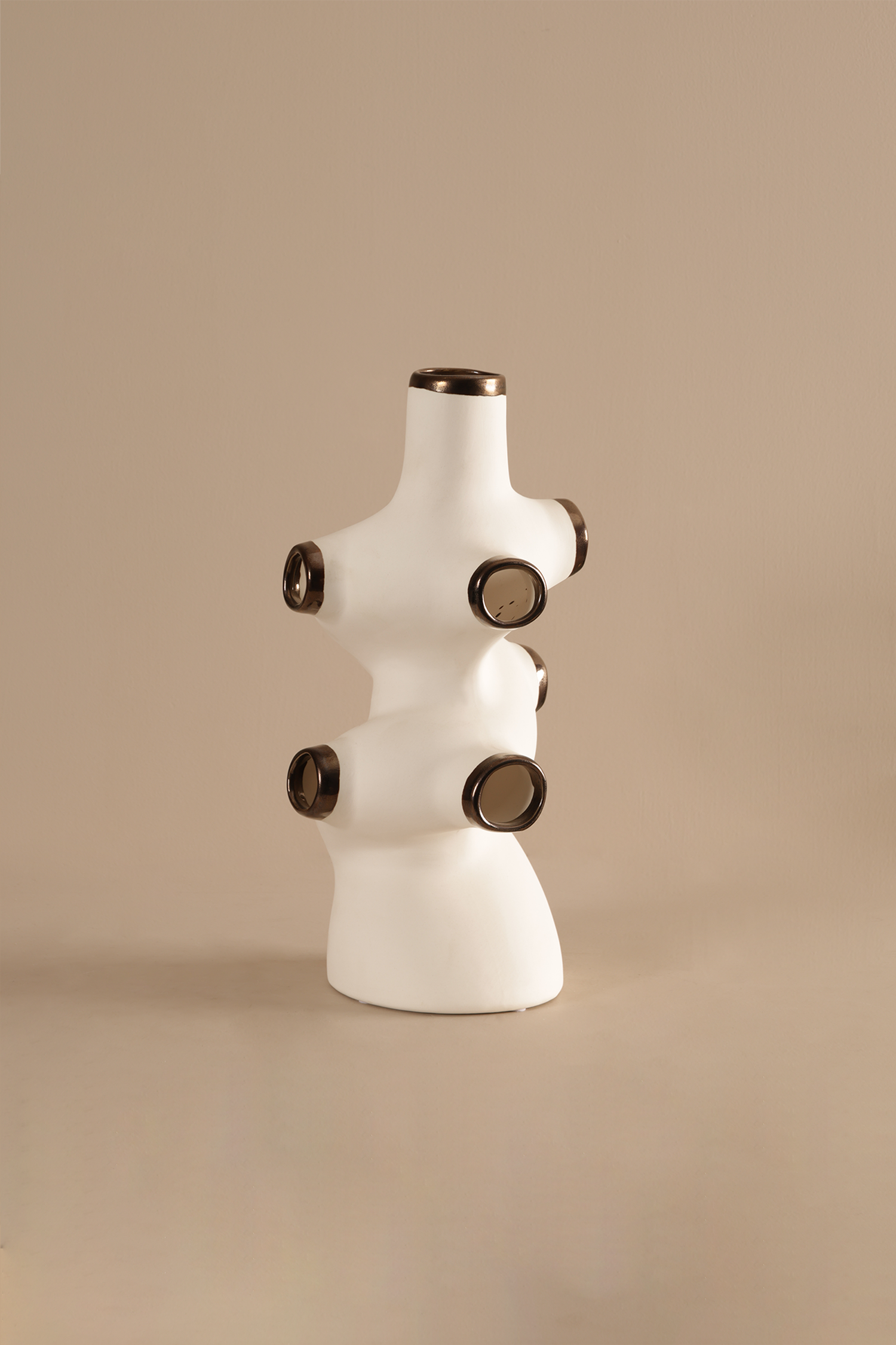 Nodi White Sculpture - A