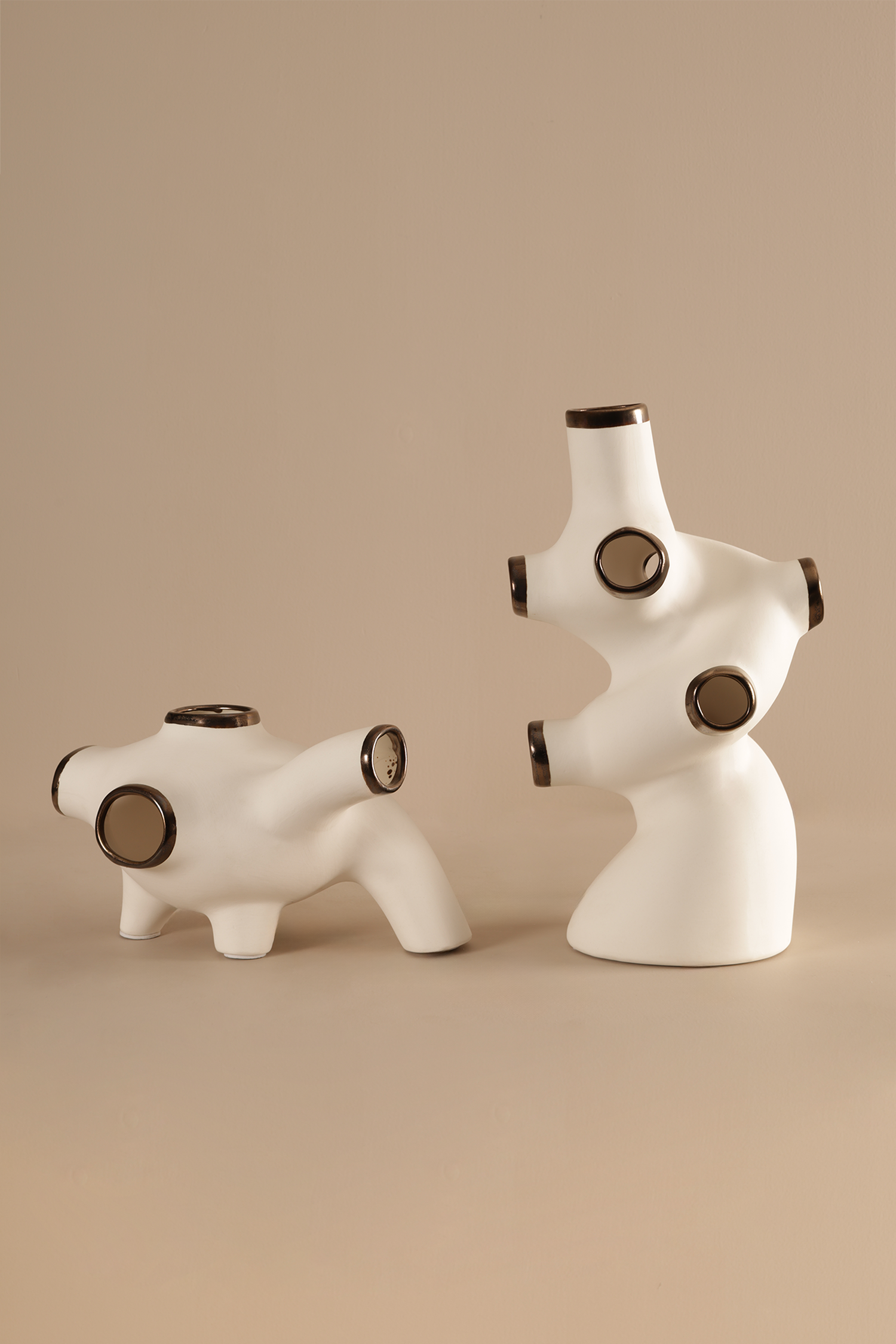 Nodi White Sculpture - B