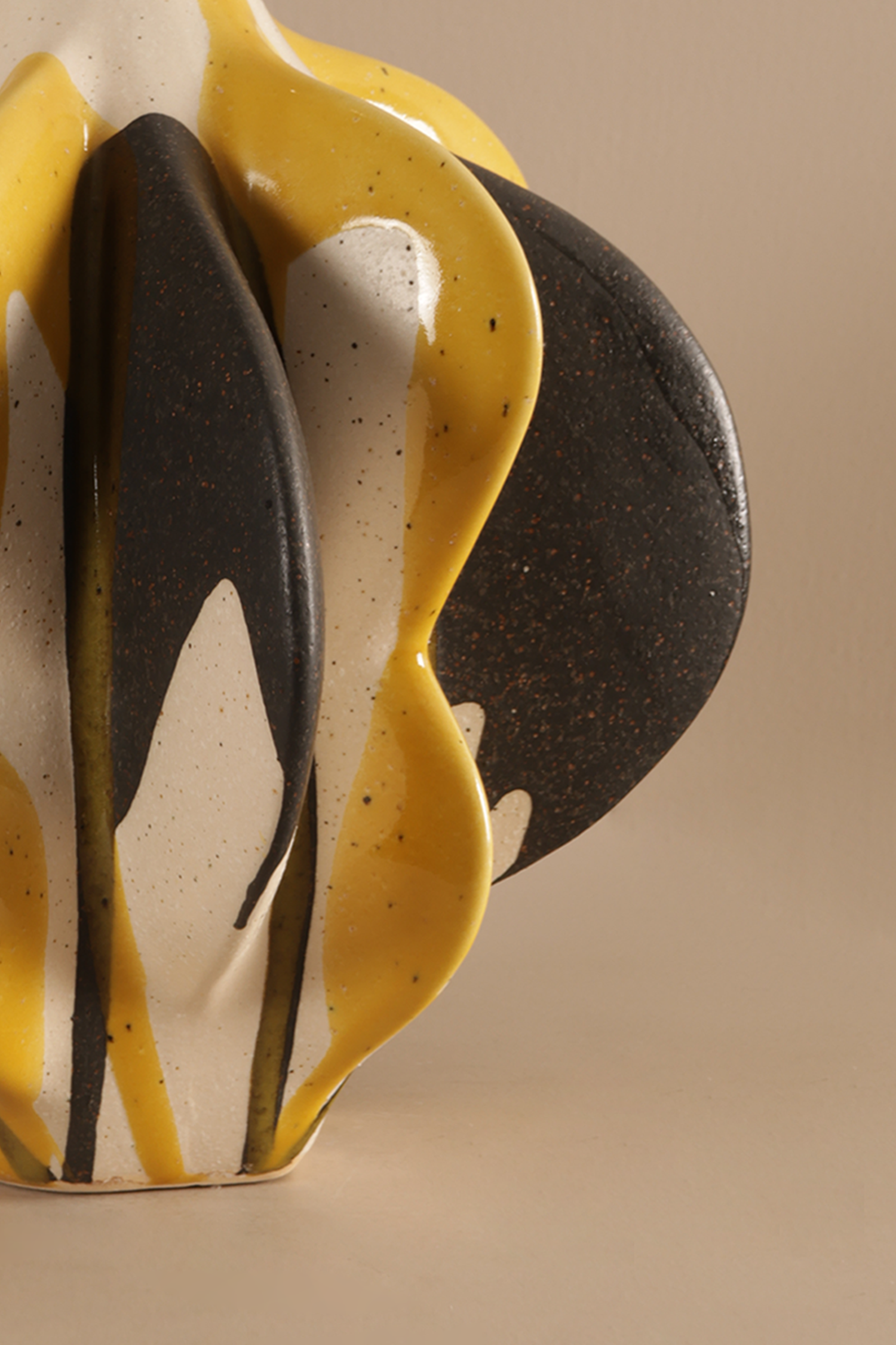 Splash Glaze Vase - L