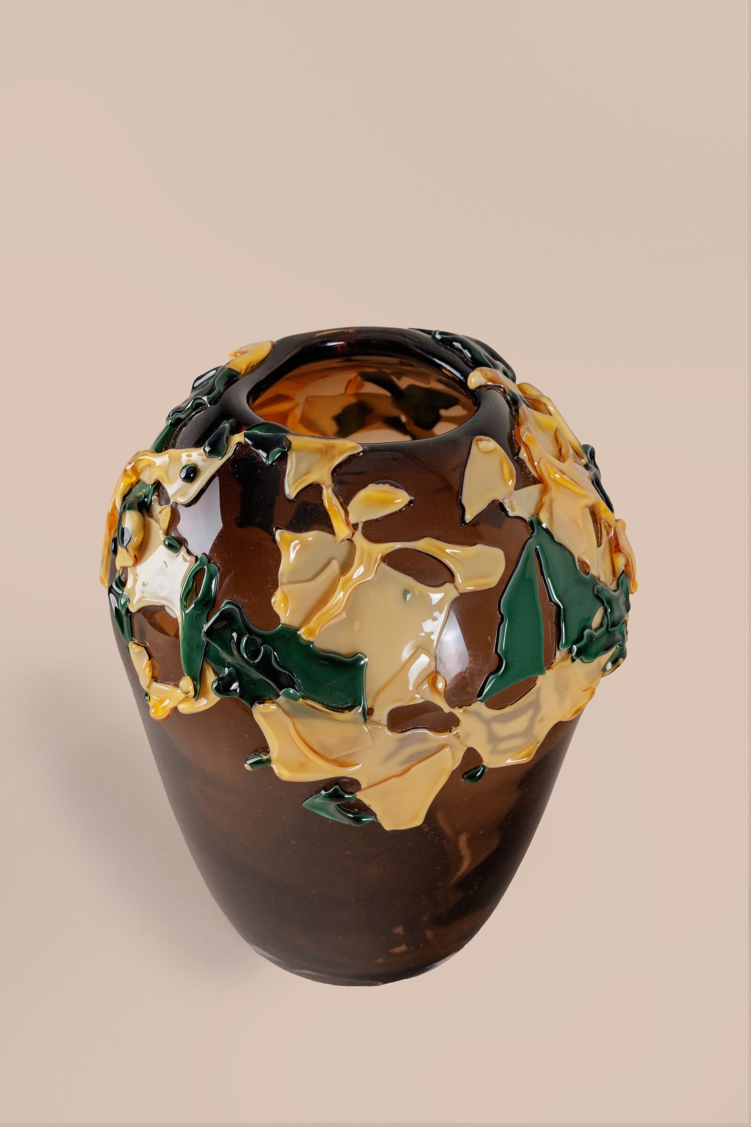 Lira Amber Vase