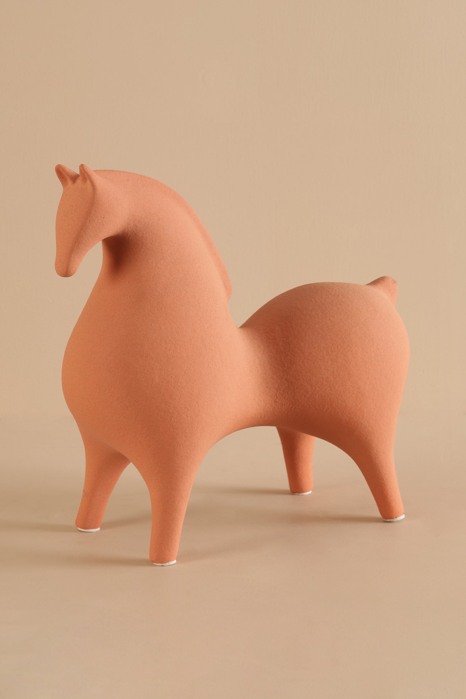 Cerano Red Horse Figurine Sculpture