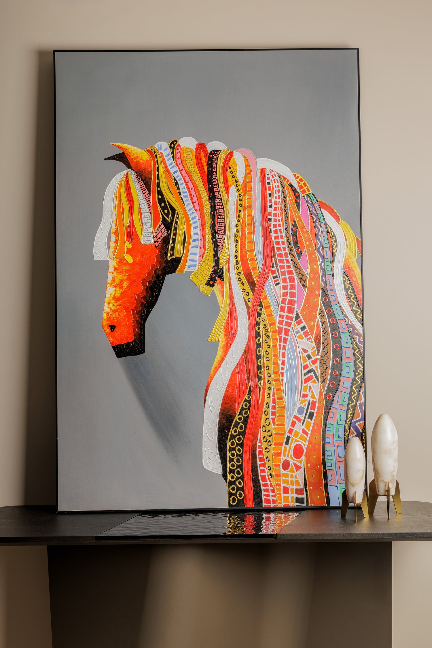 Prismatic Horse Painting