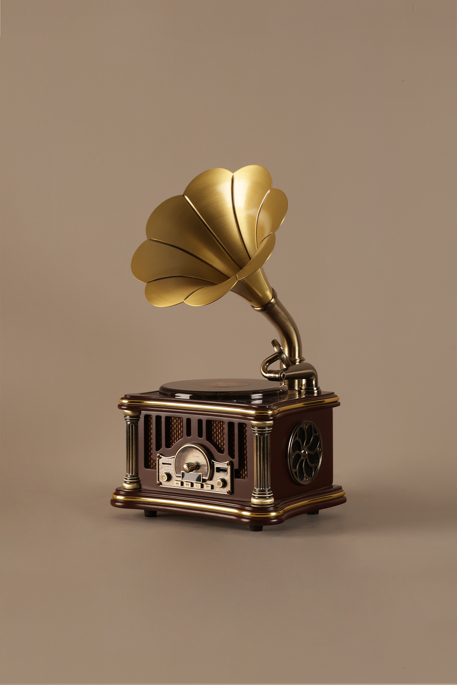 Melodia Gramophone Decor Accent