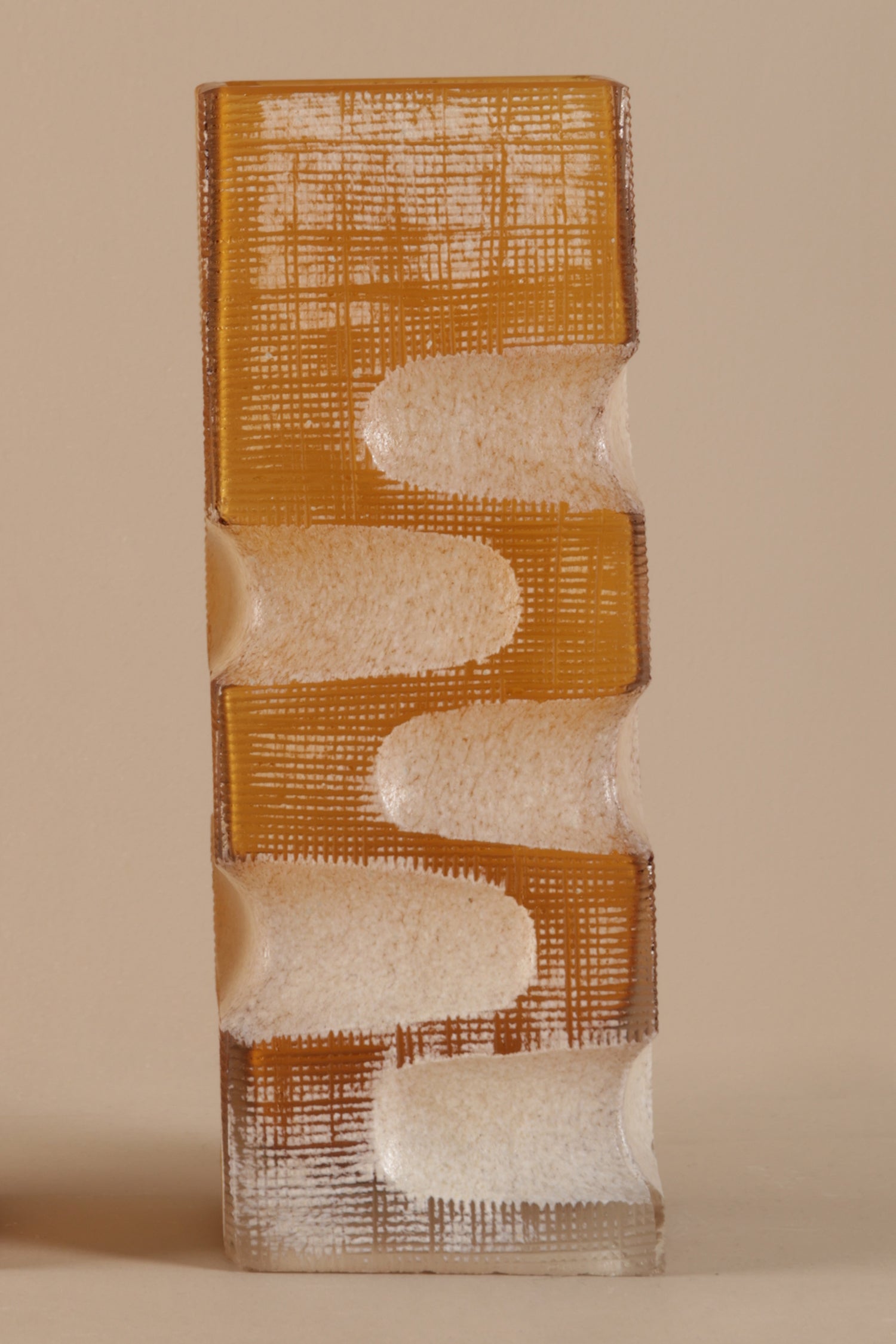 Stacky Yellow Vase - B