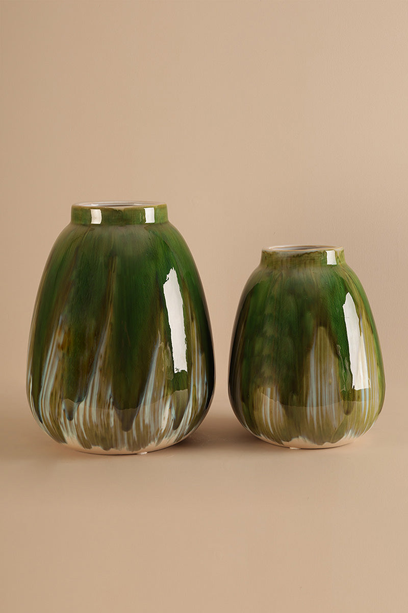 Flusso Glossy Vase - S