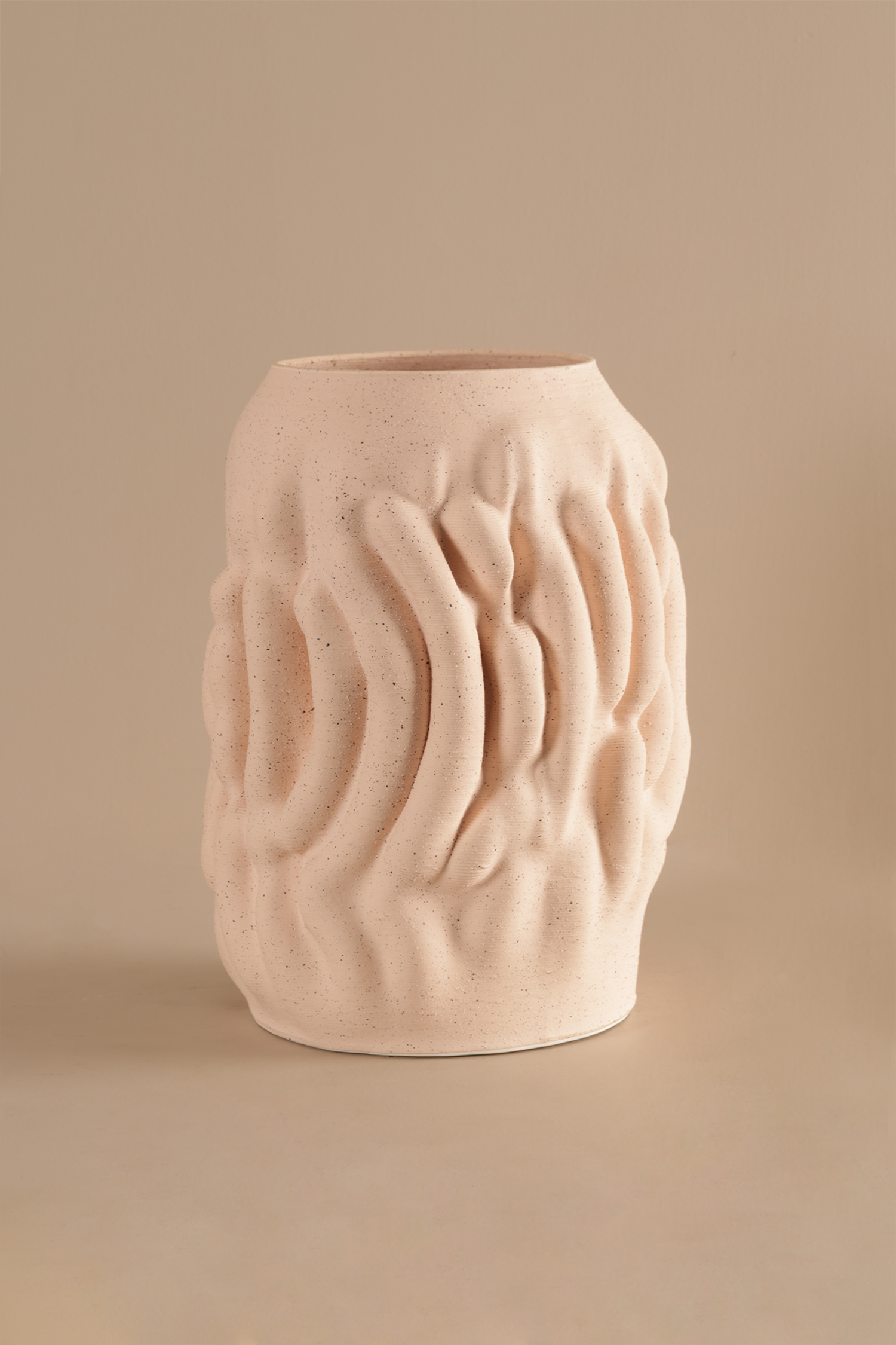 Roccia Cream Vase
